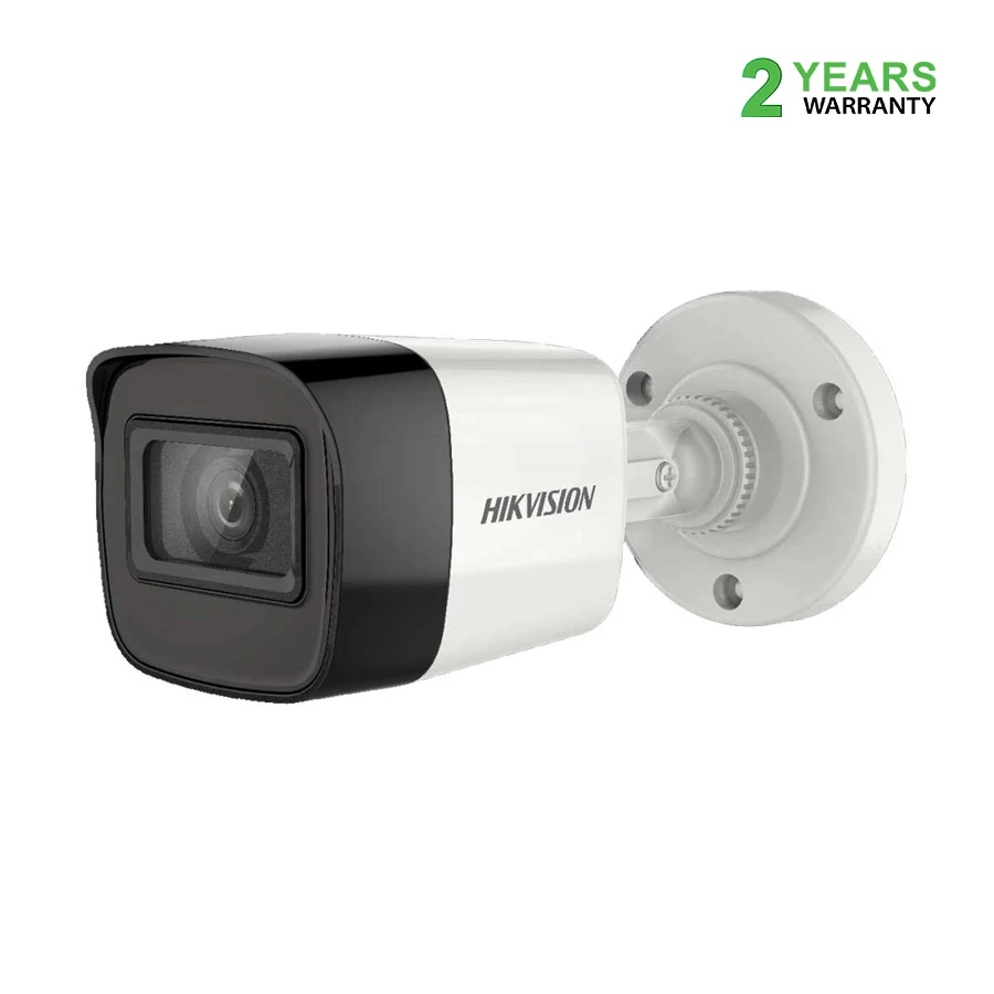 Hikvision DS-2CE16D0T-LPFS (3.6mm) (2.0MP) Mini Bullet CC Camera (built in Audio)