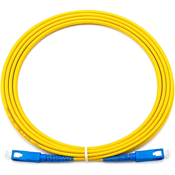SC to SC 5-Meter Fiber Optic Patch Cable